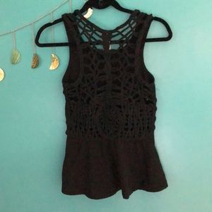 Free People Open Back Tank